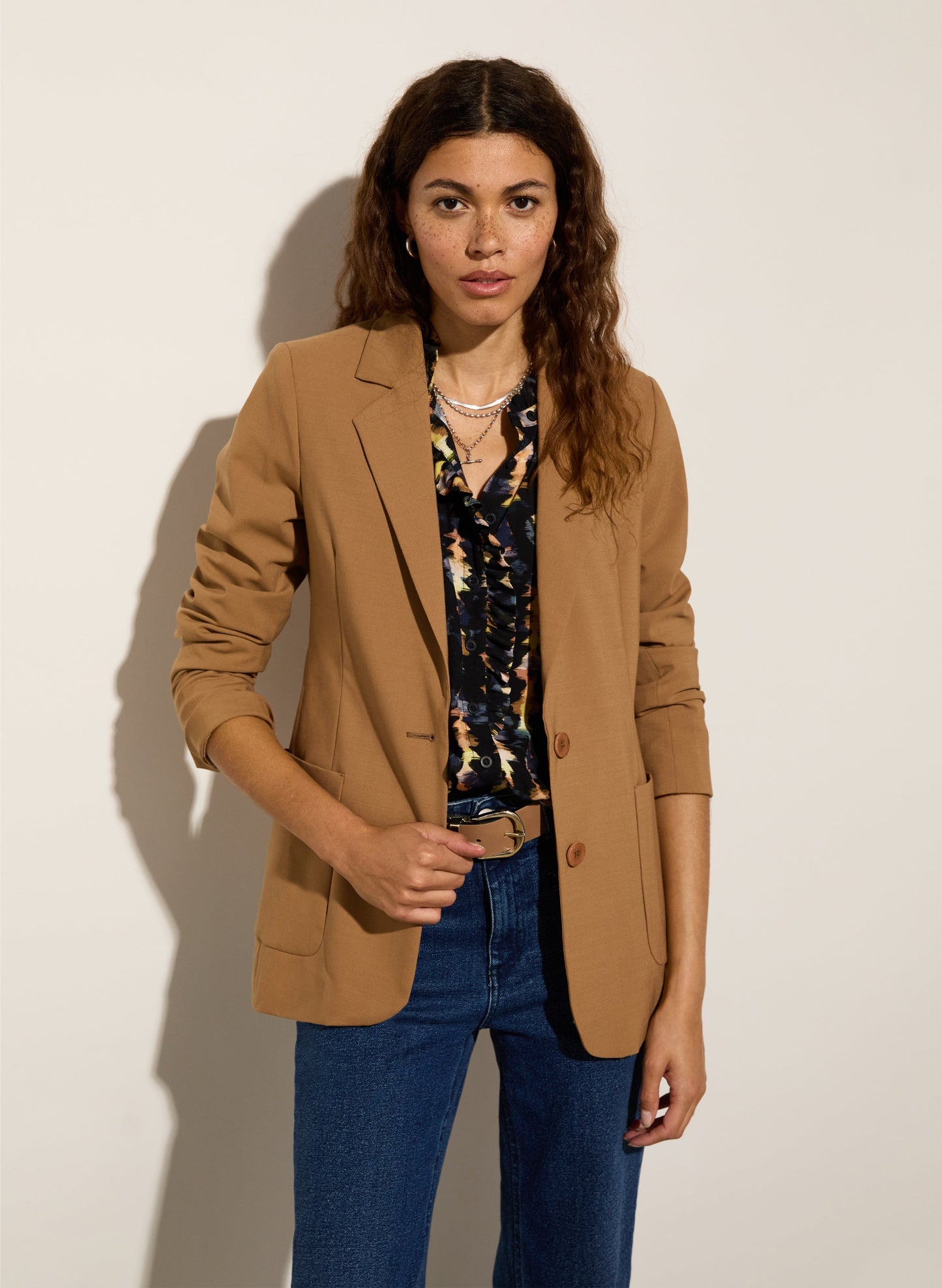 Alsbet Upcycled Blazer / Butterscotch
