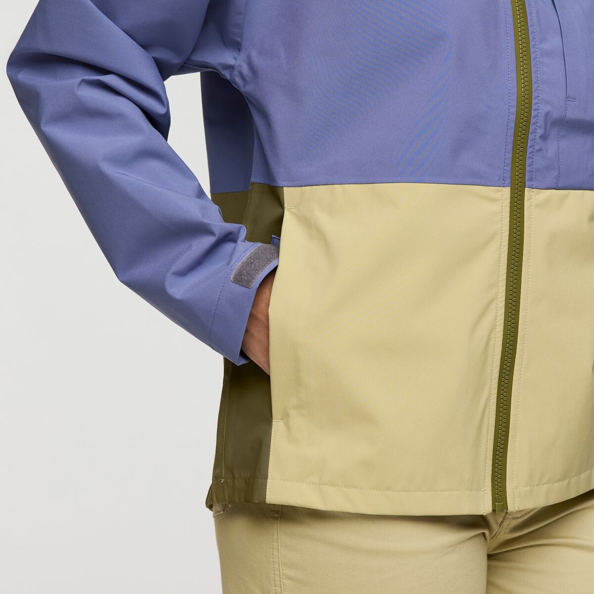Cielo Rain Jacket - Blue Smoke and Grain