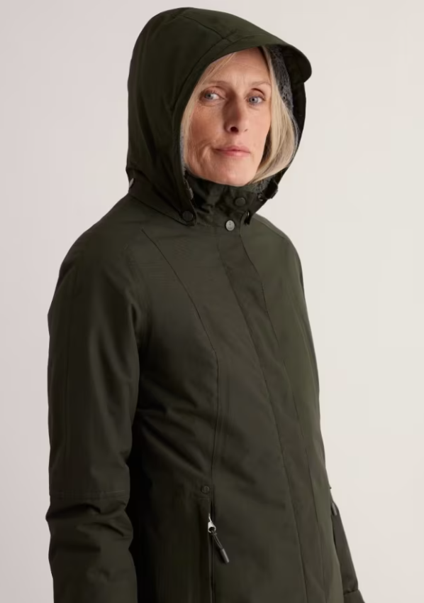 Janelle Waterproof Raincoat - Woodland