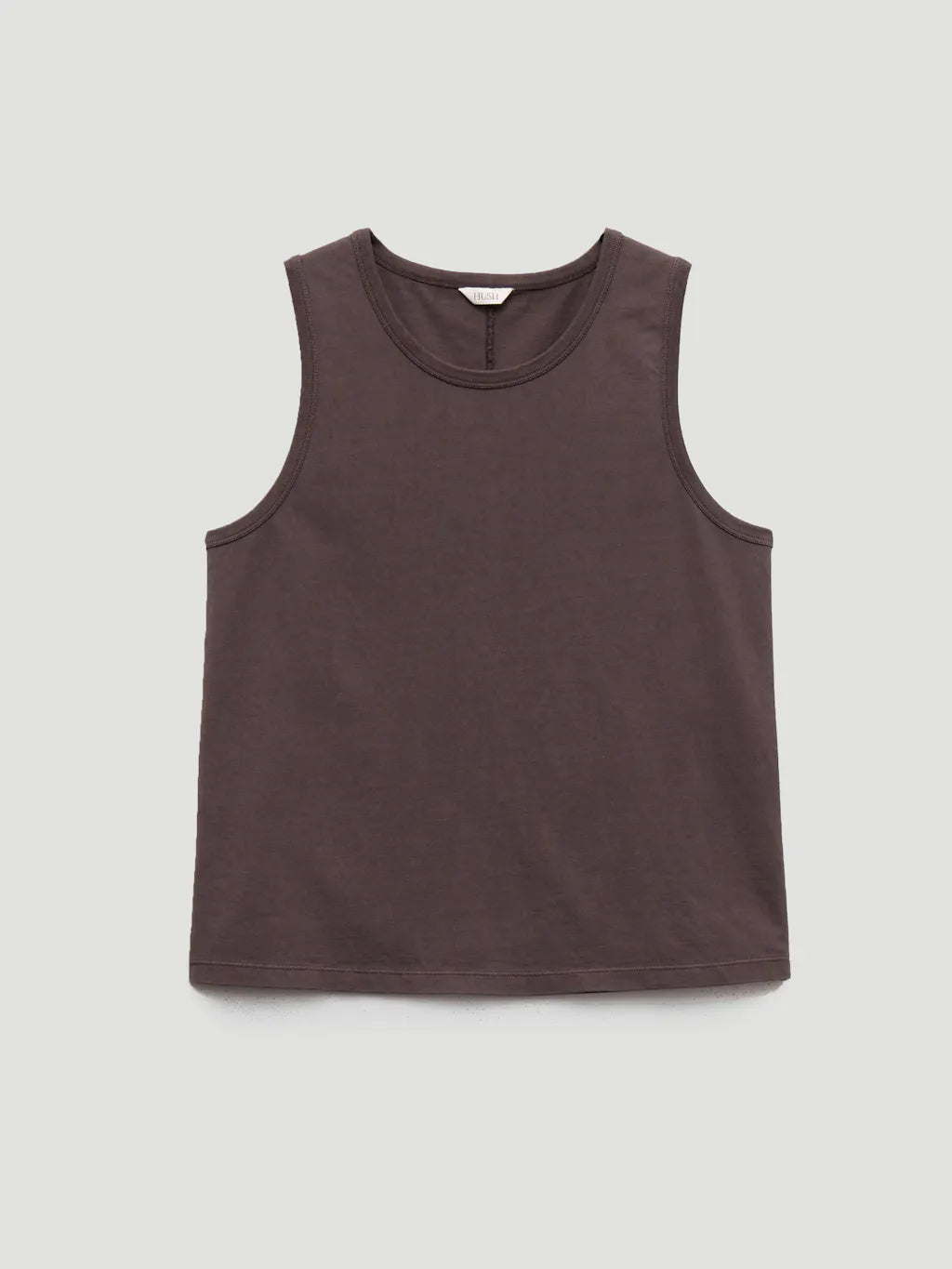 Carla Relaxed Tank Top - Chocolate
