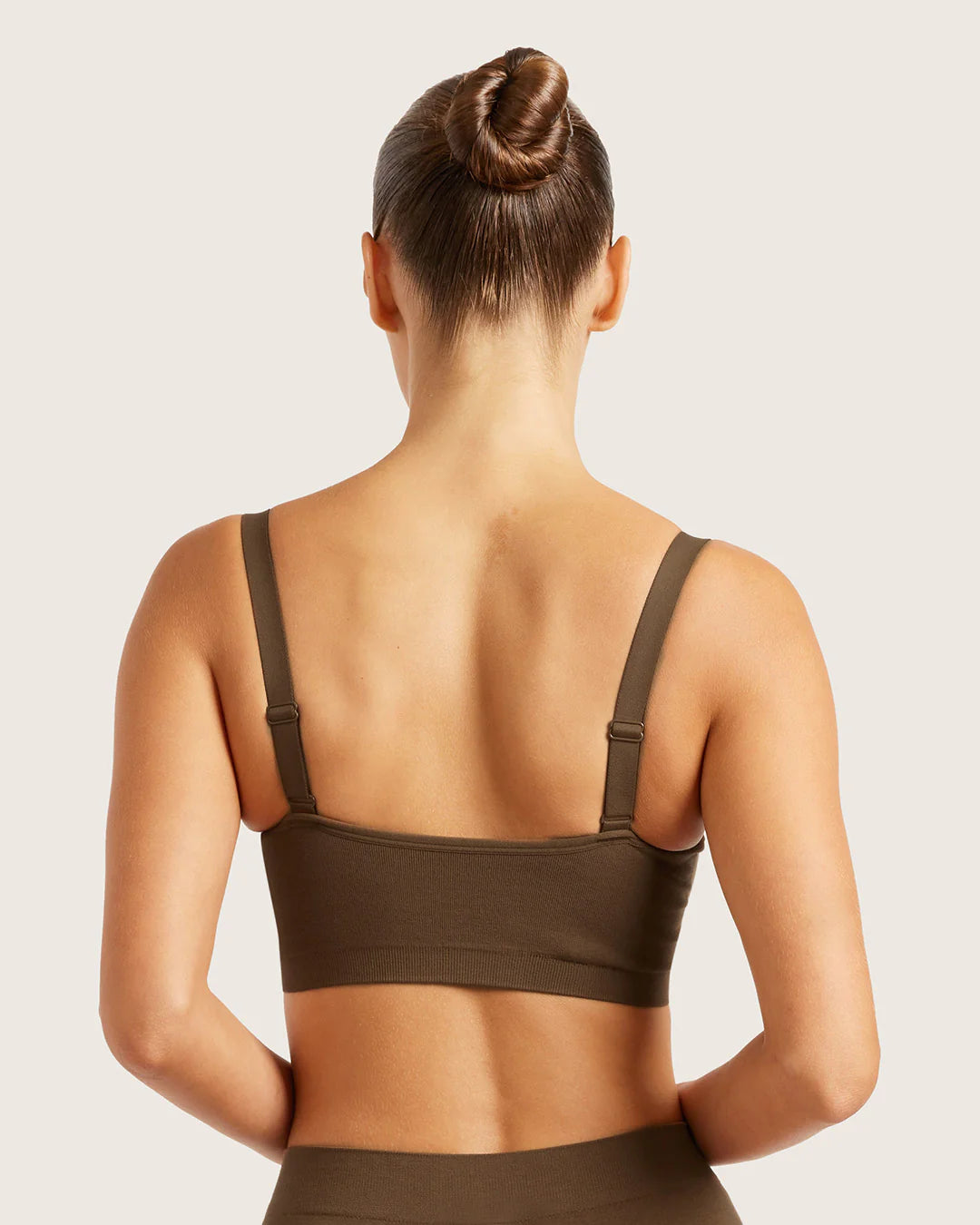Full Bust Wireless Bamboo Bra - Clove