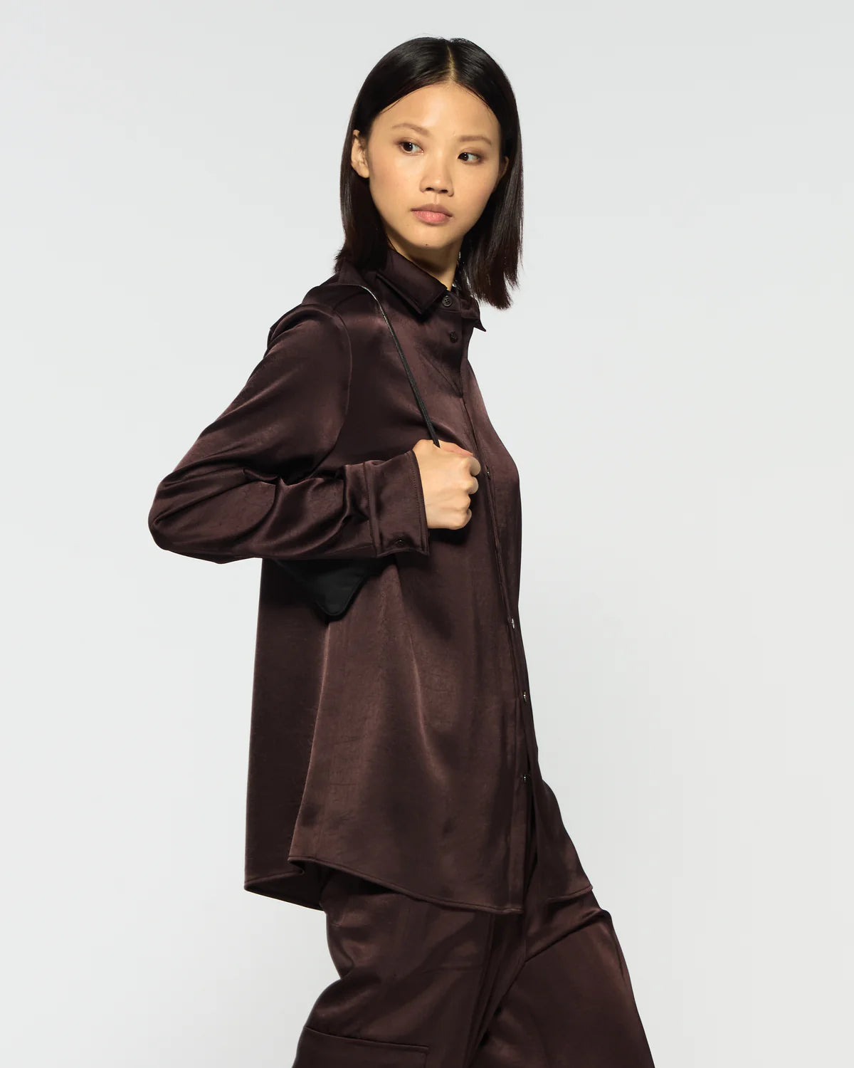 Cargo Shirt - Chocolate Brown