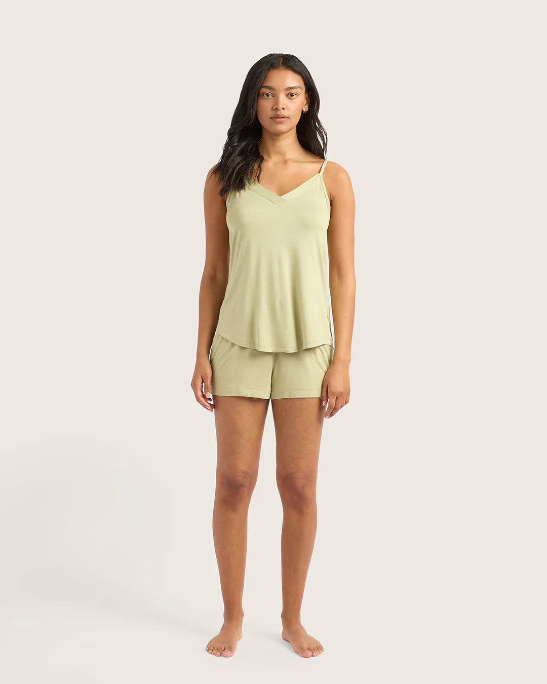 Bamboo Jersey Sleep Cami - Sage