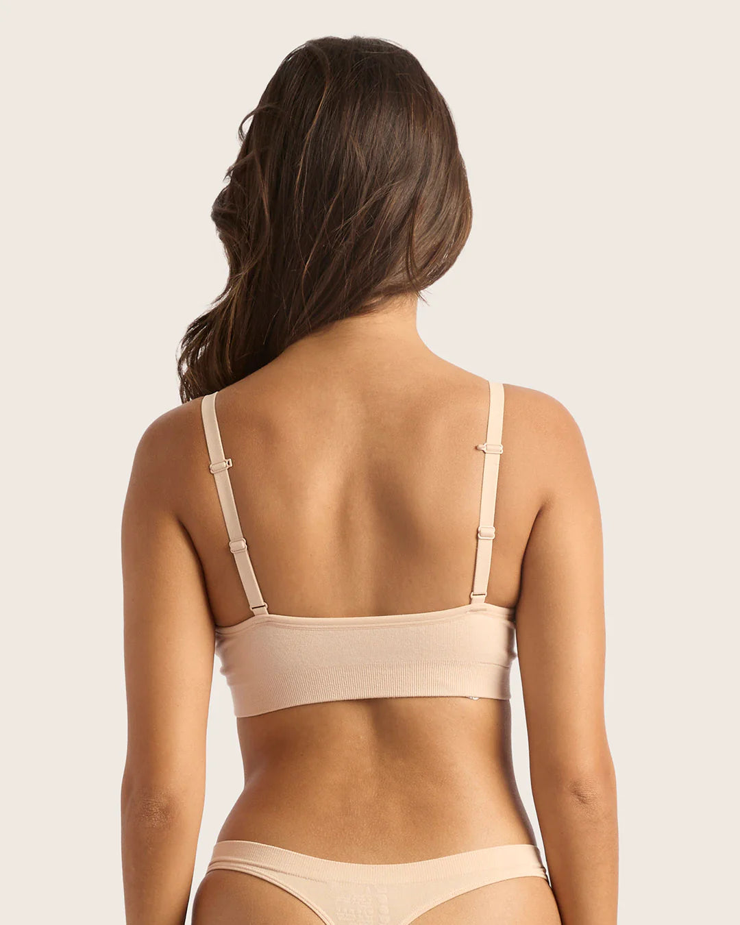 Wireless T-shirt Bamboo Bra - Shell