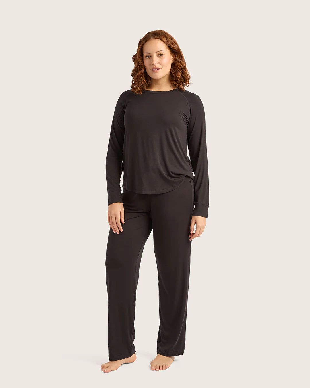 Bamboo Jersey Sleep Pants - Black