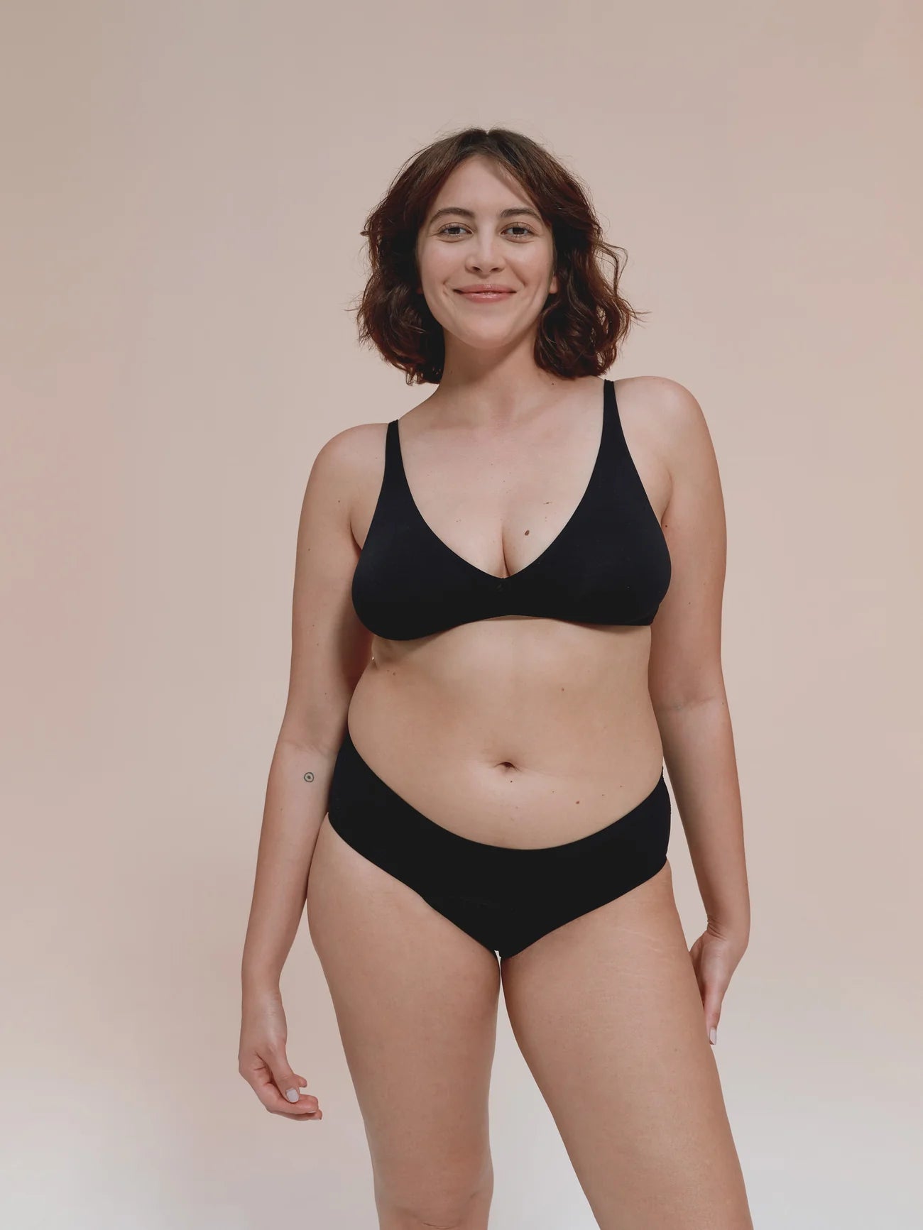 Period Underwear - Classic Organic Cotton, Medium Flow, Black