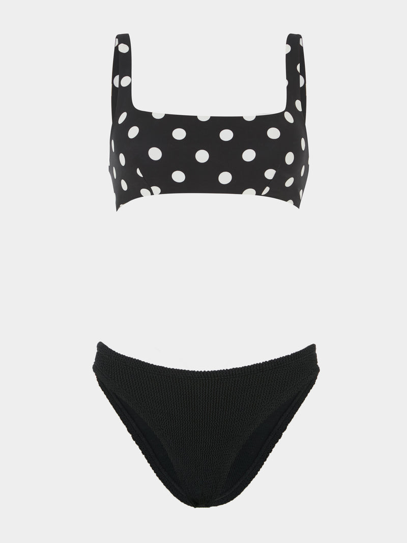 Colette Polka Dot Bikini - Black Polka Dot