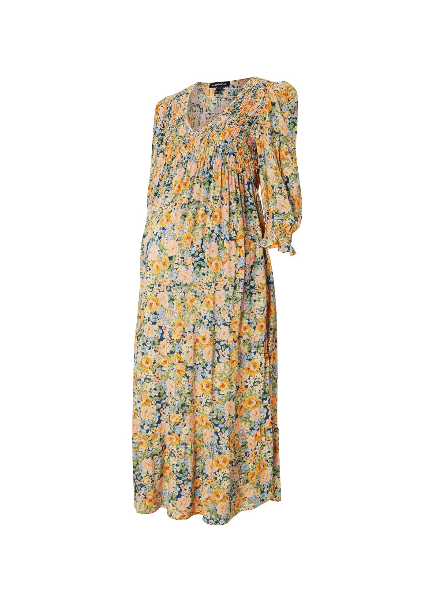 Meredith Maternity Dress with LENZING ECOVERO to Rent