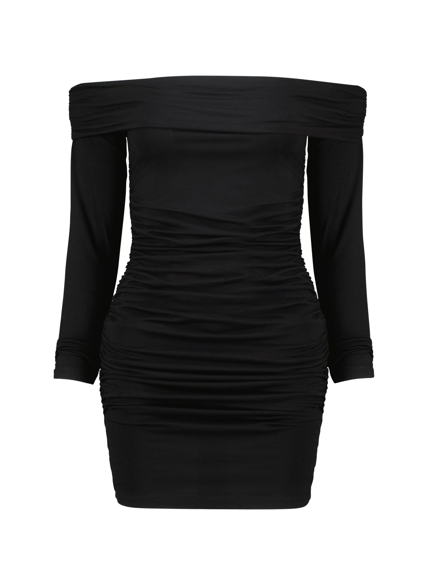 Zandra Dress with LENZING™ ECOVERO™ Caviar Black
