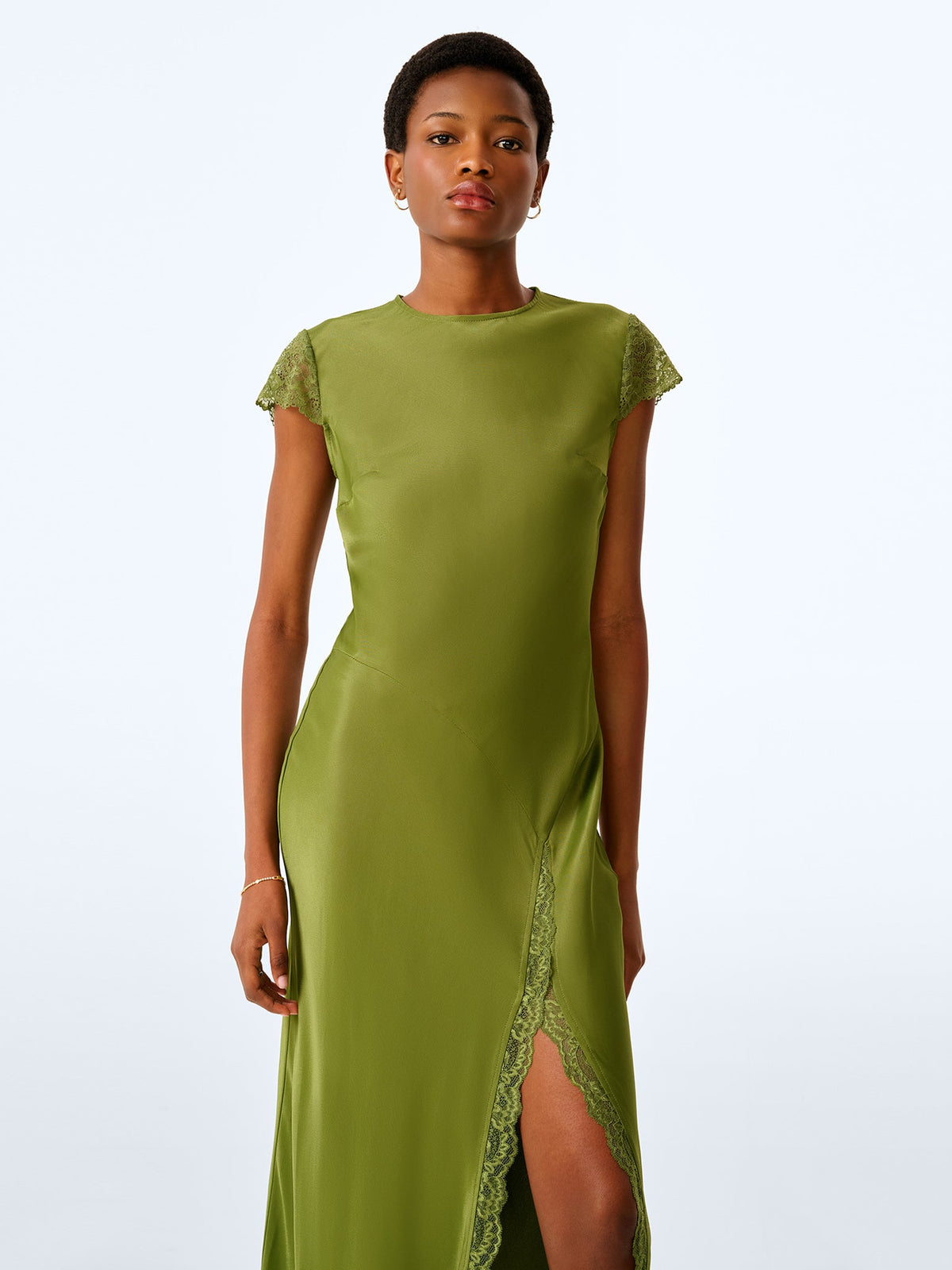 Dante Dress in Twist of Lime