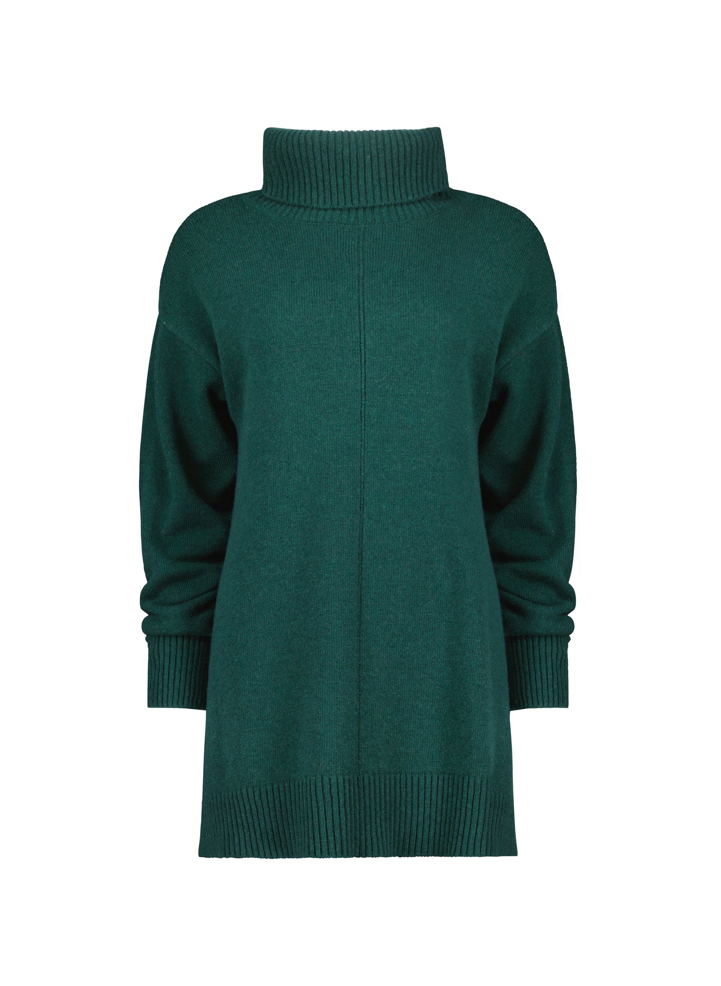 Asher Recycled Wool Blend Jumper Dark Cedar