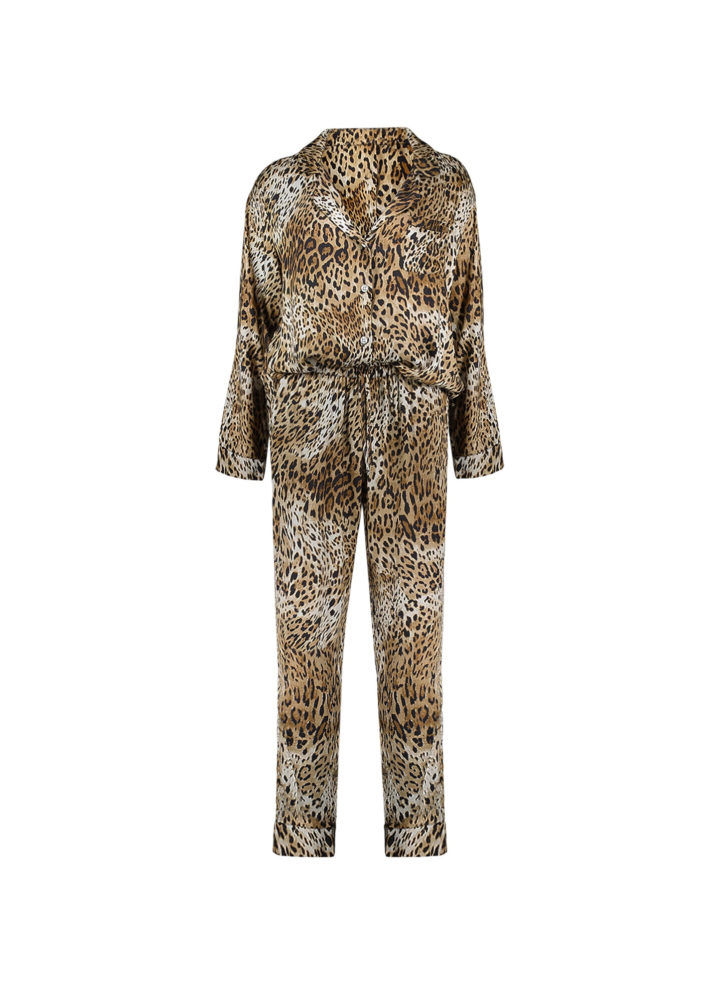 Mia Pyjamas with Livaeco Natural Leopard