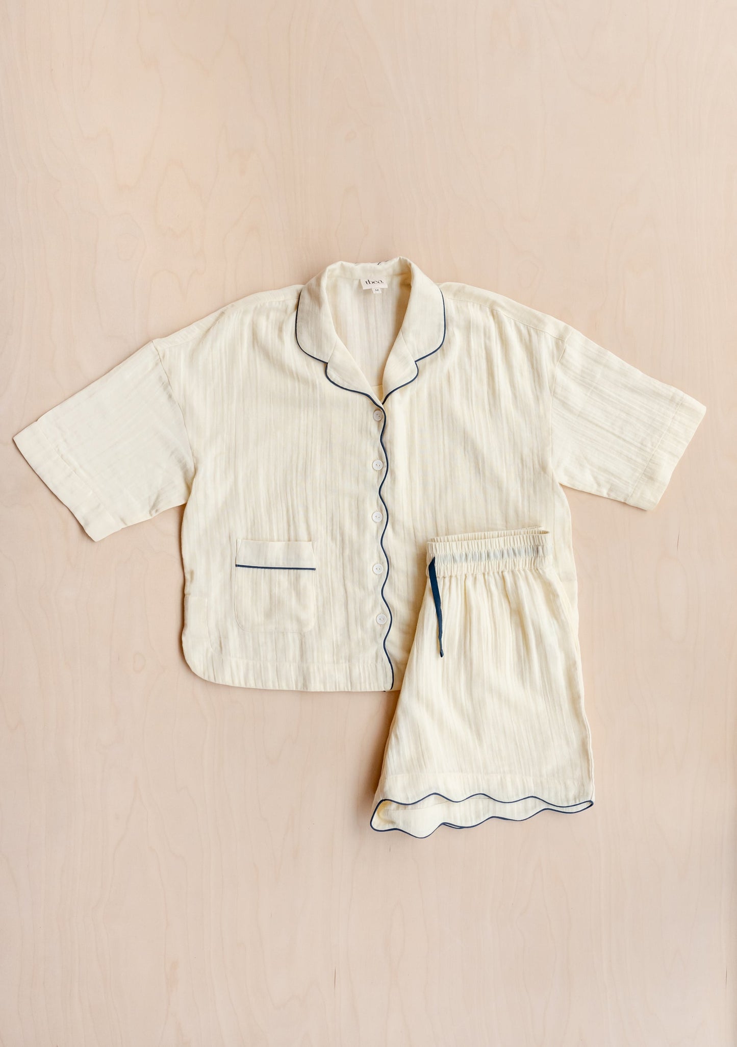 Cotton Pyjamas - Buttermilk