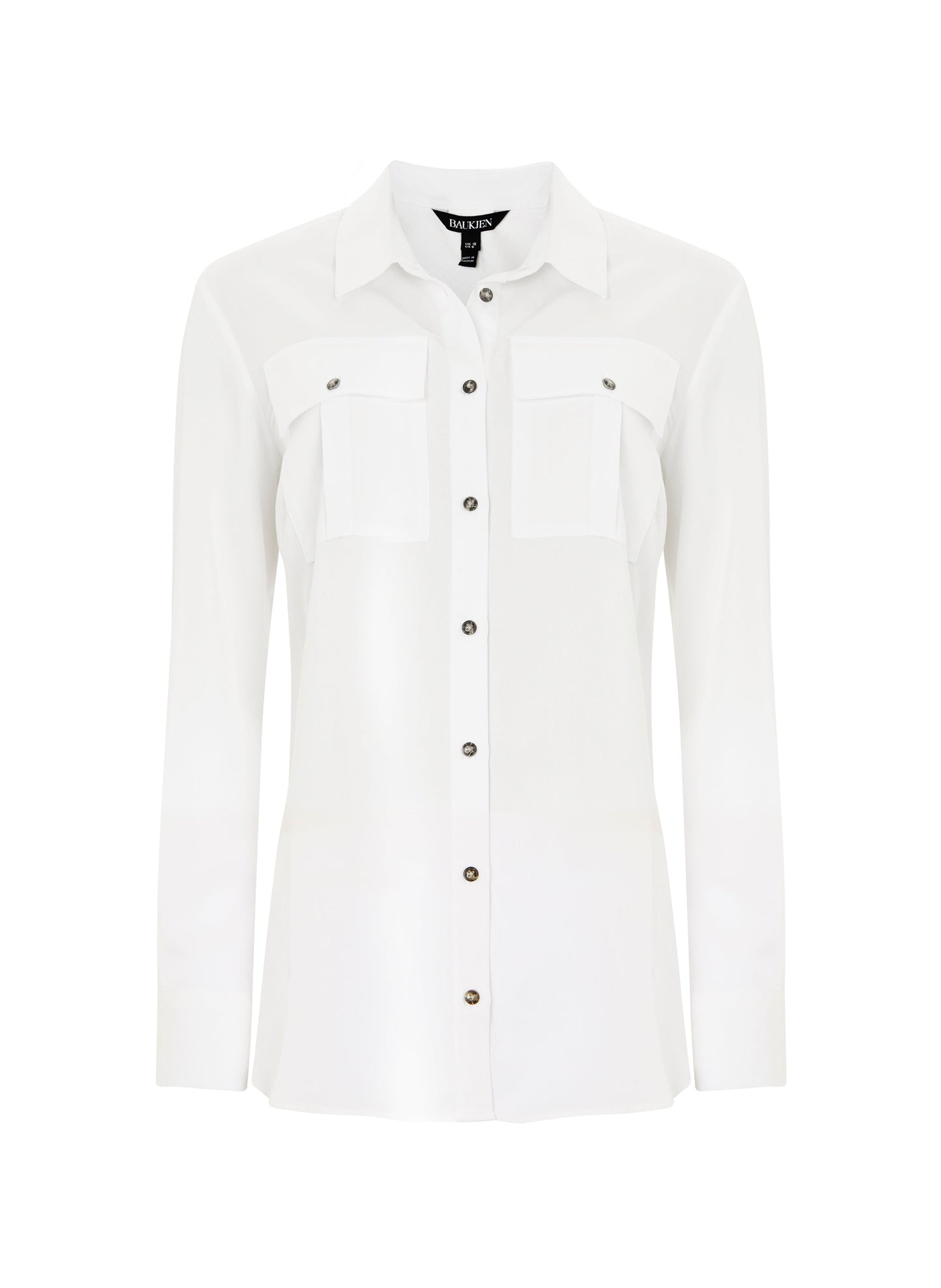 Pre-Loved Ellen Safari Shirt / Soft White