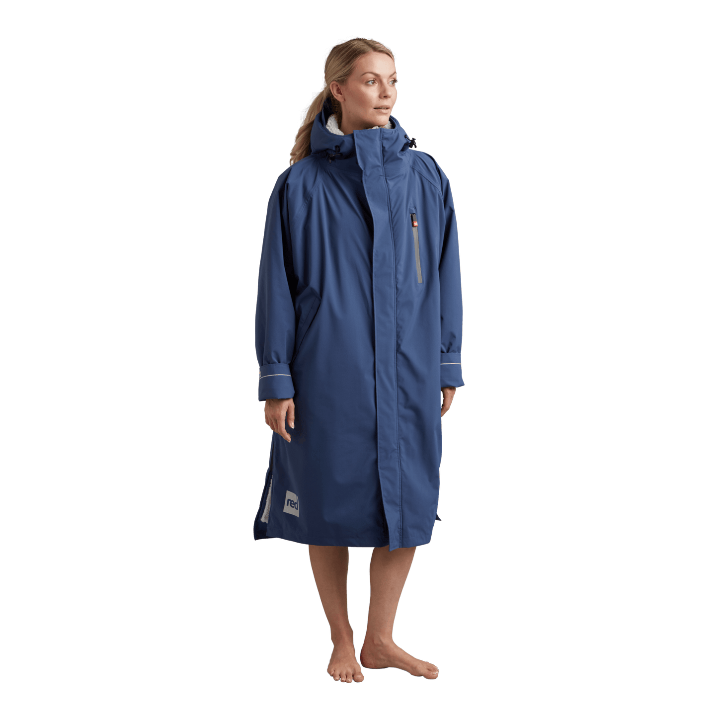 Women's Long Sleeve Dry Waterproof Changing Robe Alter Evo Pro-Navy