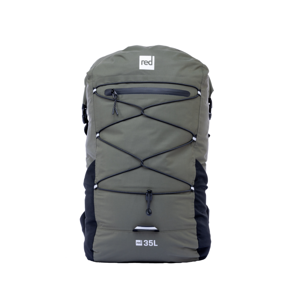 Lightweight Waterproof Backpack 35L - Olive Green