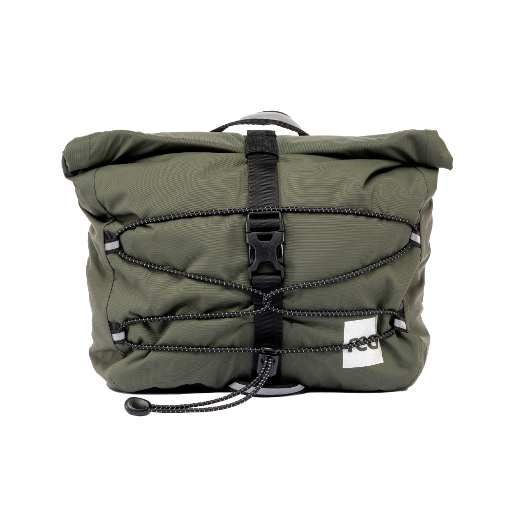 Lightweight Waterproof Crossbody Bag 7L - Olive Green