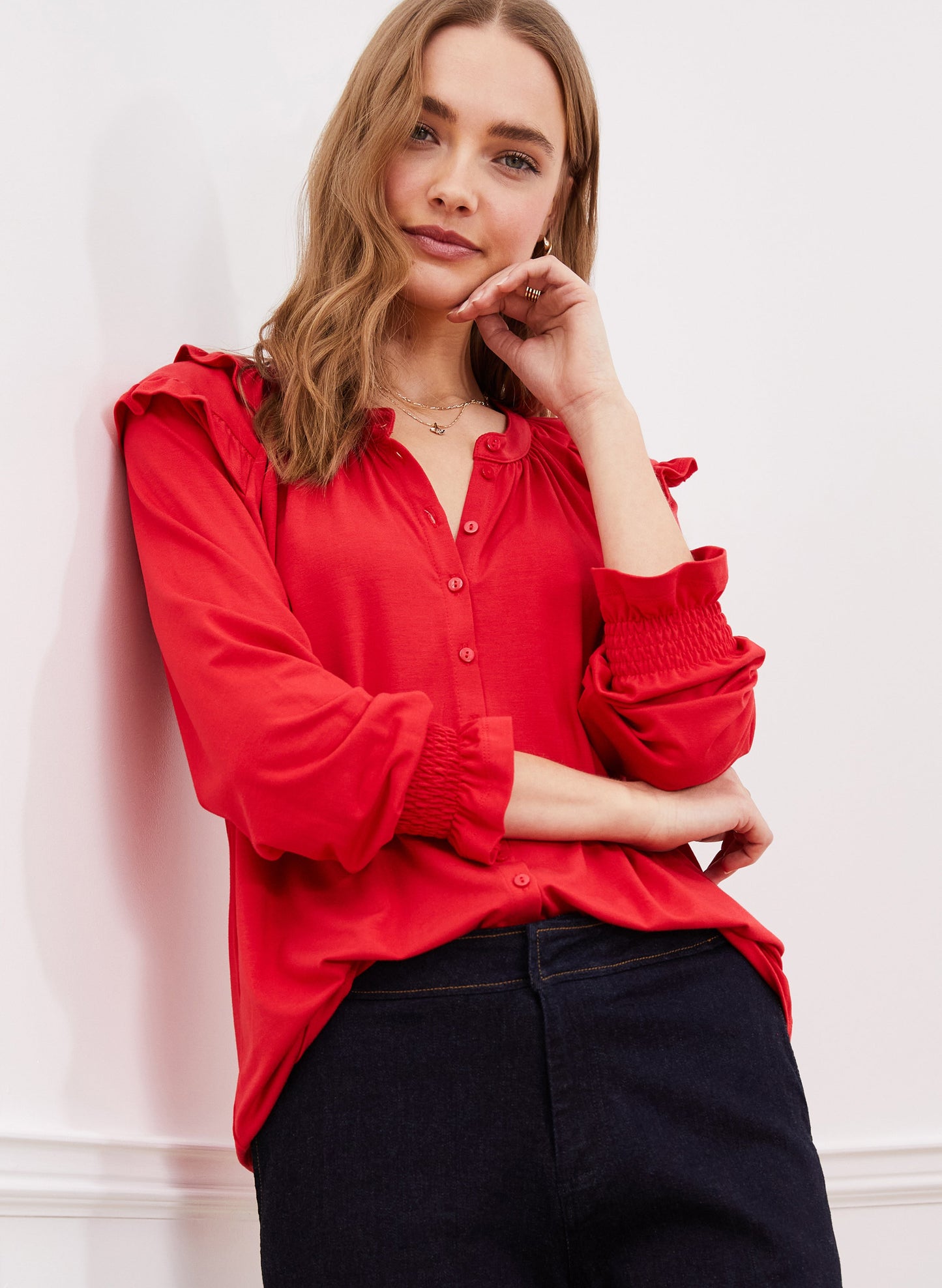 Joanne Top with LENZING ECOVERO Red
