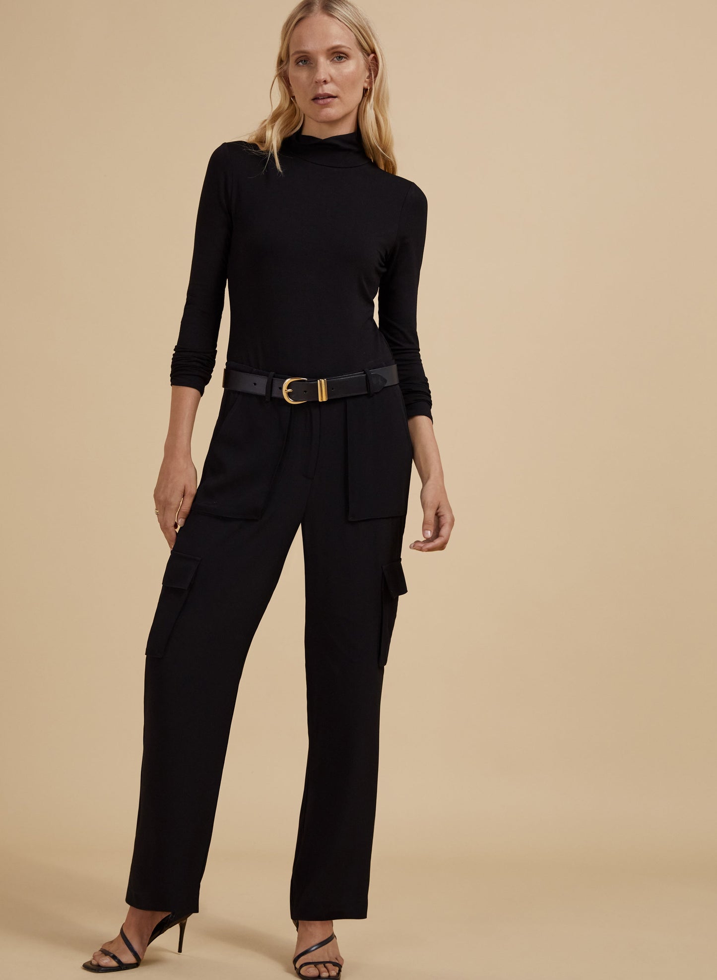Azalea Ecojilin Trousers Caviar Black