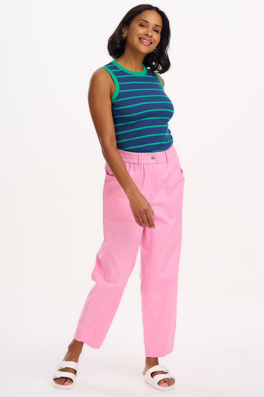 Rowan Trousers - Pink, Triple Star