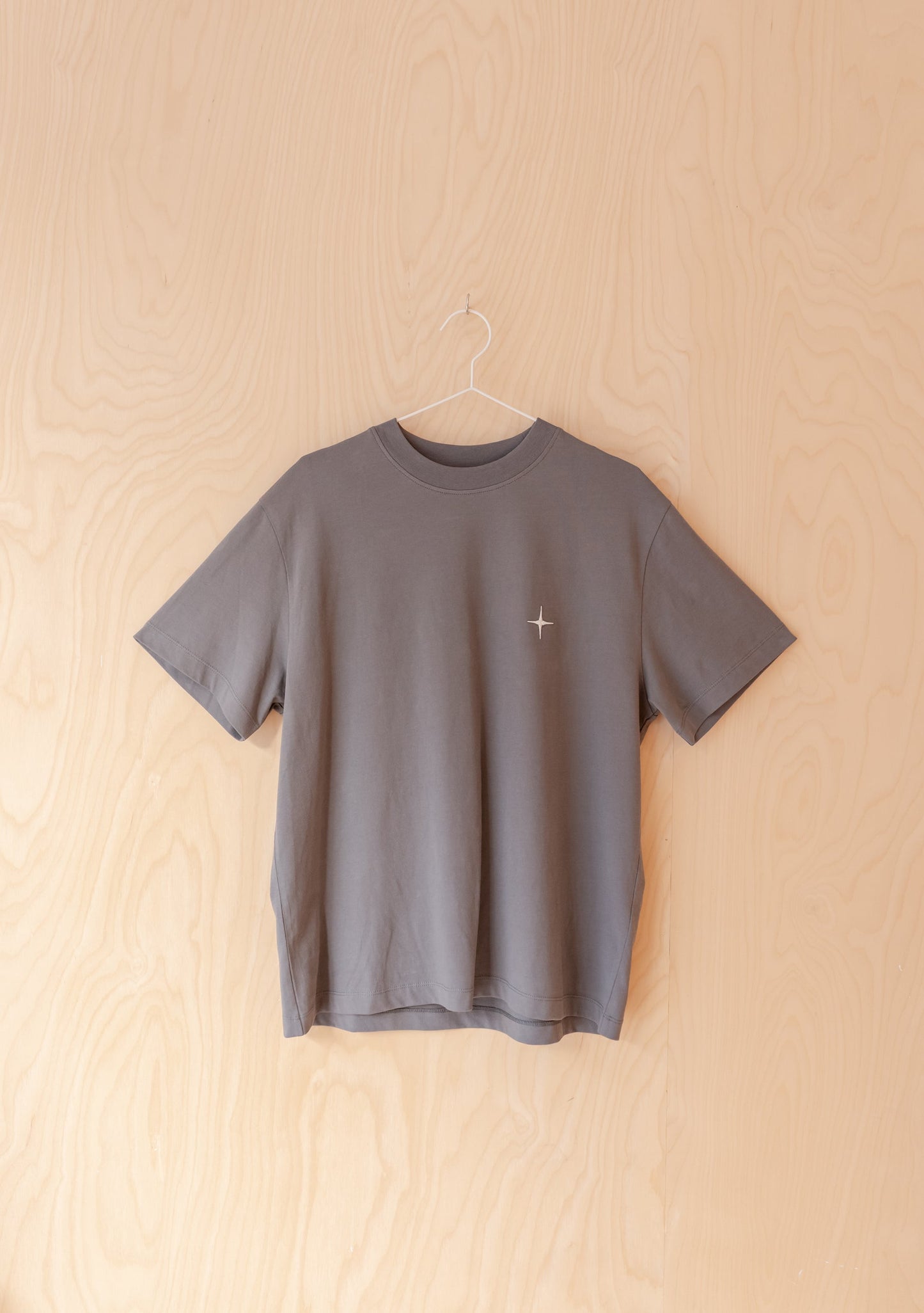 Cotton T-shirt - Charcoal Dice