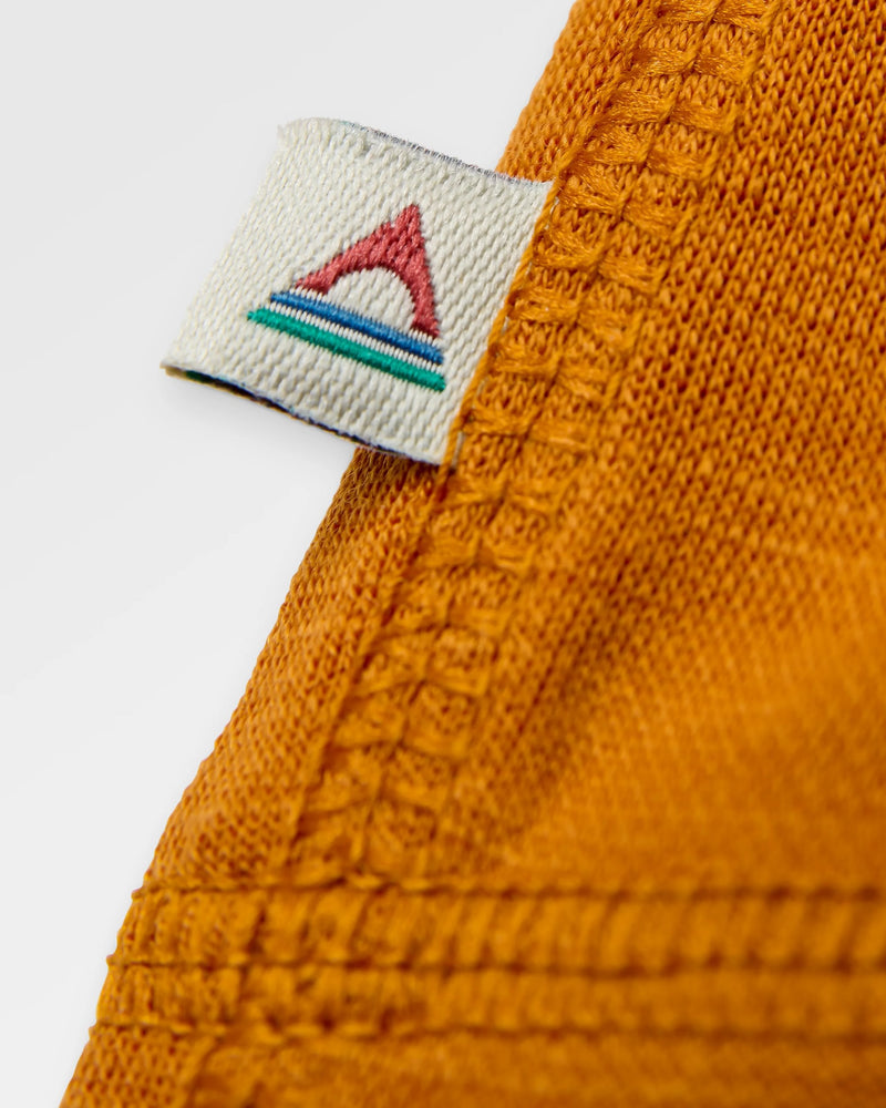 Camp Wild Lightweight Merino Blend LS T-Shirt - Retro Orange