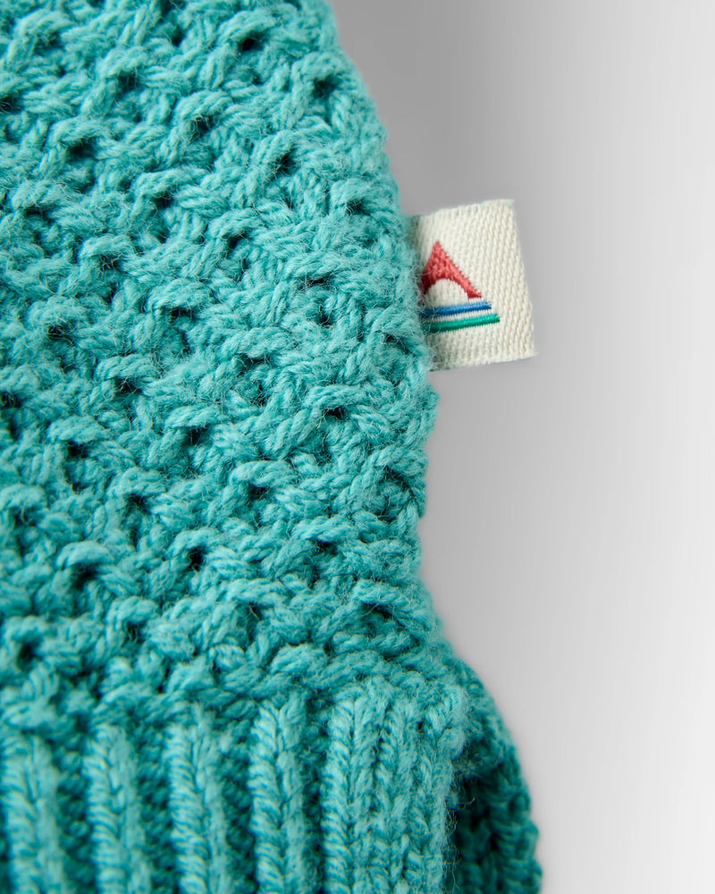 Cove Knitted Jumper - Pacific Green