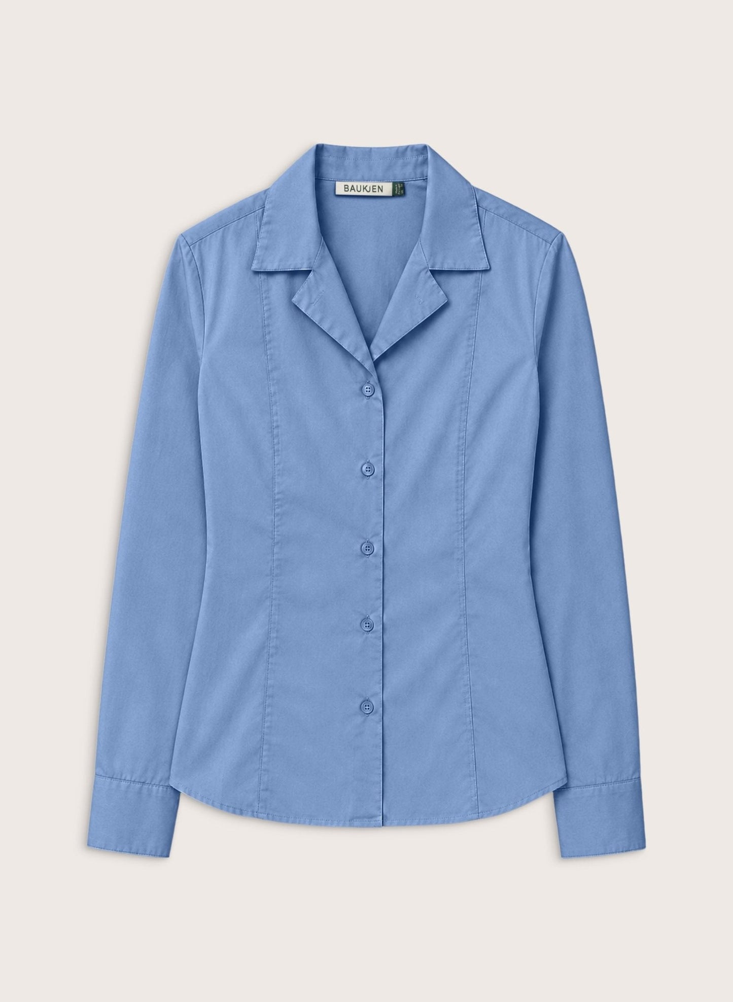 Dana Cinched Waist Shirt - Cornflower