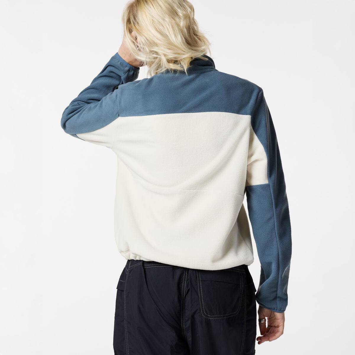Encima Fleece Pullover - Slate and Chalk