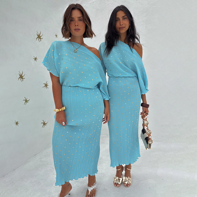 Turquoise Tilly Dress