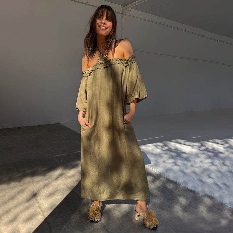 Khaki Ella Dress