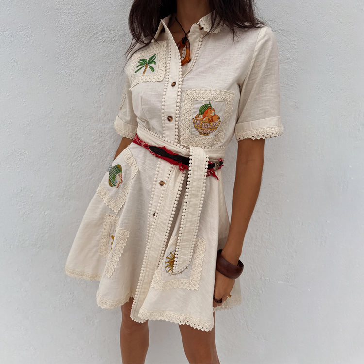Isla Patchwork Lauren Dress