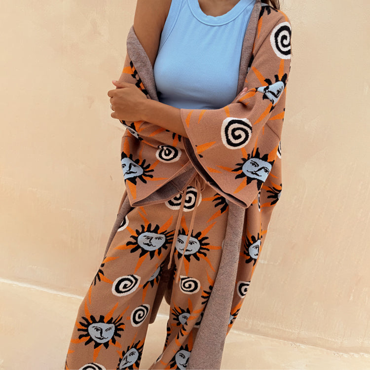 Tan Sun Cardigan