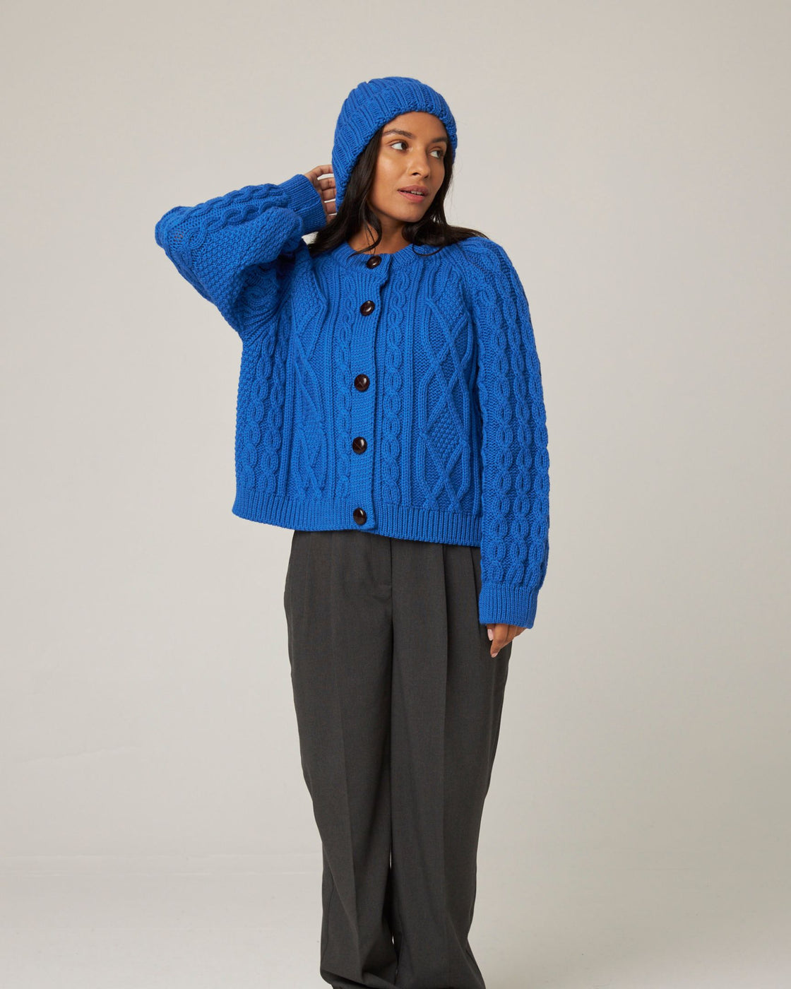 Milliner Ribbed Beanie - Zafiro Blue