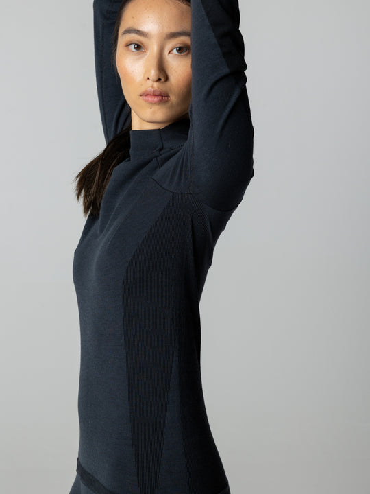 Women's Ria Seamless Baselayer - Black
