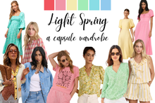 Light Spring Capsule Wardrobe: What to Wear for Your Colour Season