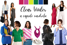 Clear Winter Capsule Wardrobe: Bright, Crisp and Effortlessly Polished