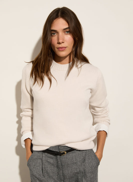 Emmy Nativa™Regenerative Wool Jumper Stone