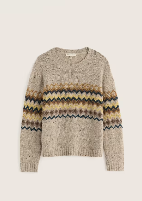 Golden Light Fair Isle Jumper