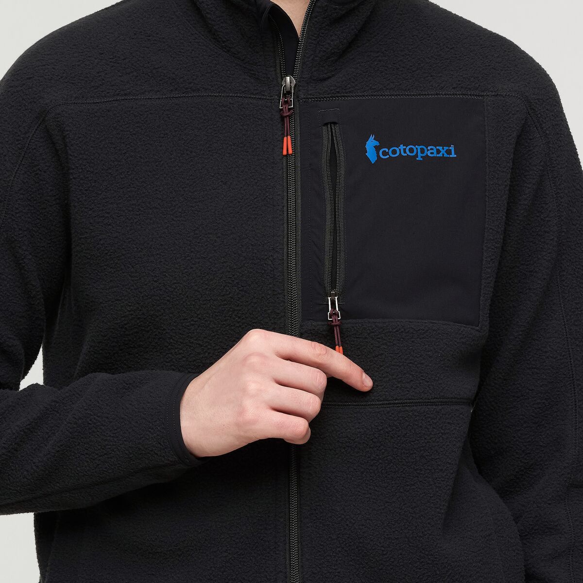 Abrazo Fleece Full-Zip Jacket - Black