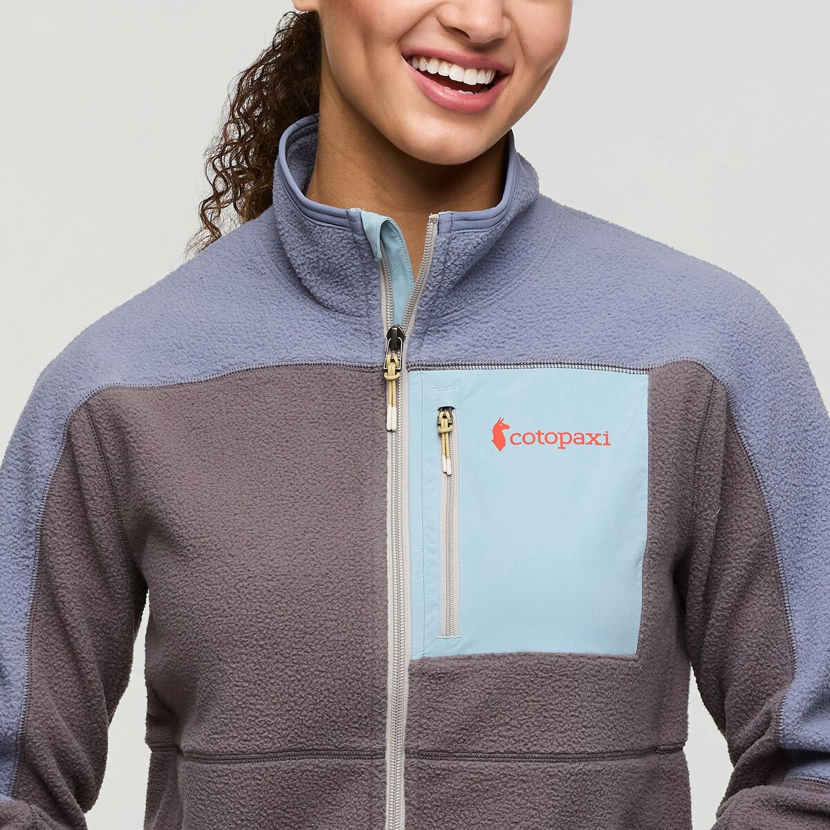Abrazo Fleece Full-Zip Jacket - Tempest and Cinder