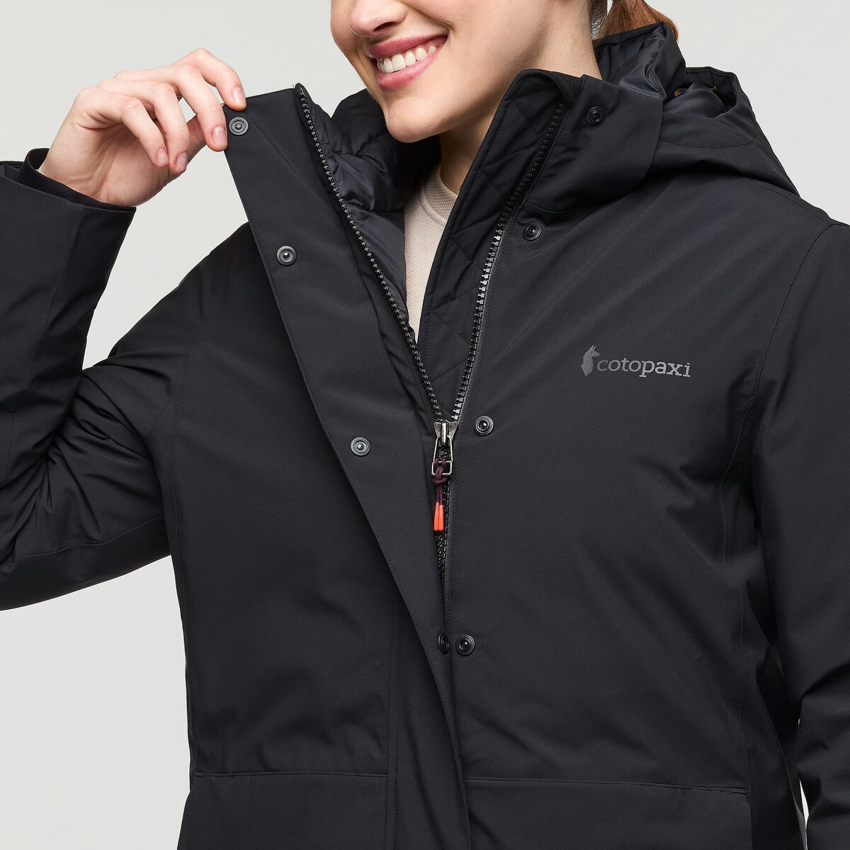 Calidez Down Parka - Black