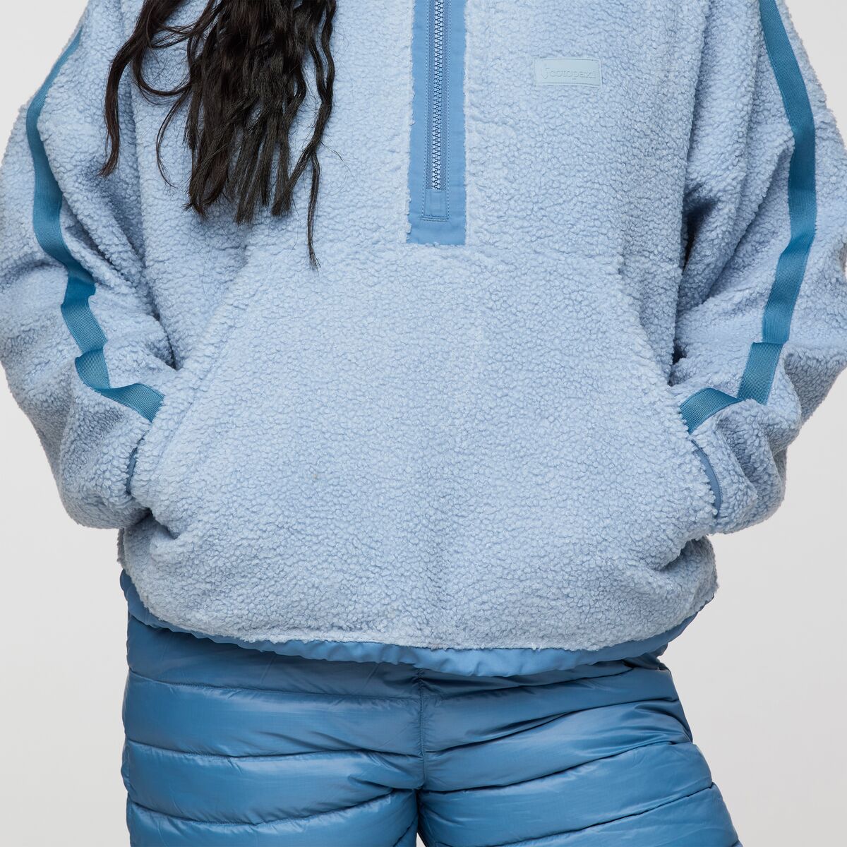 Bacano Fleece Pullover - Iceberg and Fjord