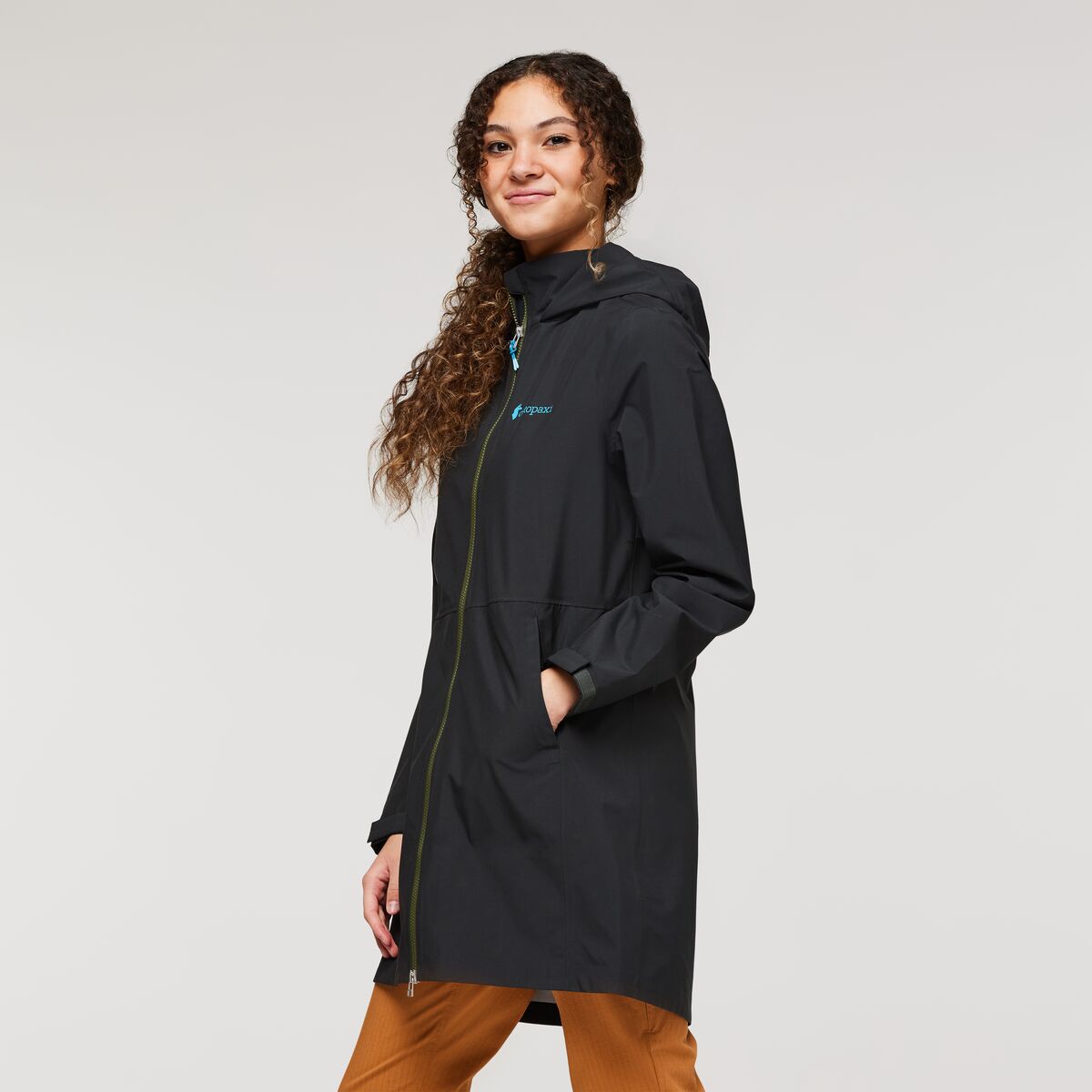 Cielo Rain Trench - Black