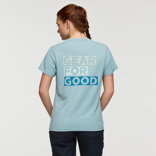 Gear For Good Stripes T-Shirt - Sea Spray