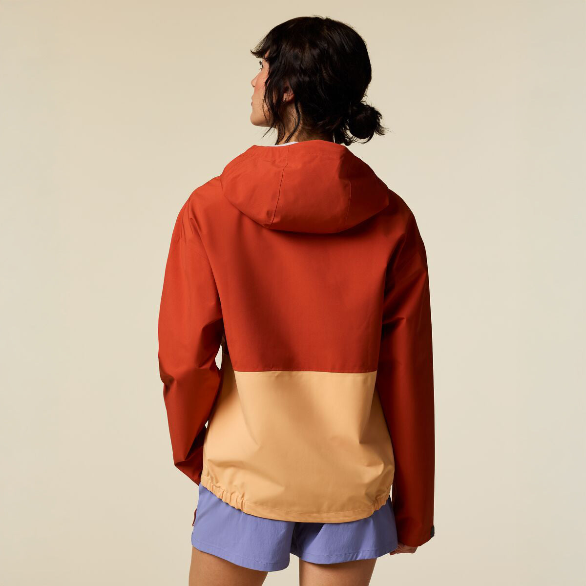Cielo Rain Jacket - Chimayo and Grapefruit