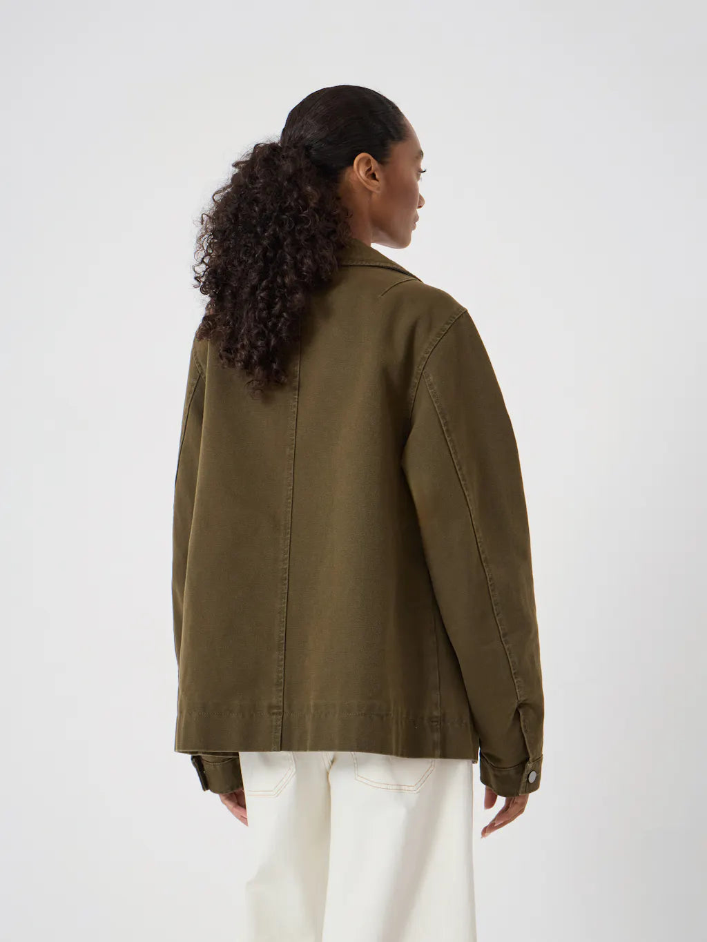 Jayda Utility Jacket - Dark Olive Green