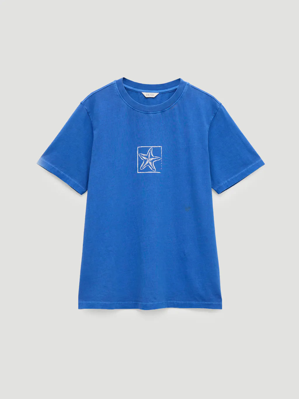 Starfish Graphic T-shirt - Bright Blue