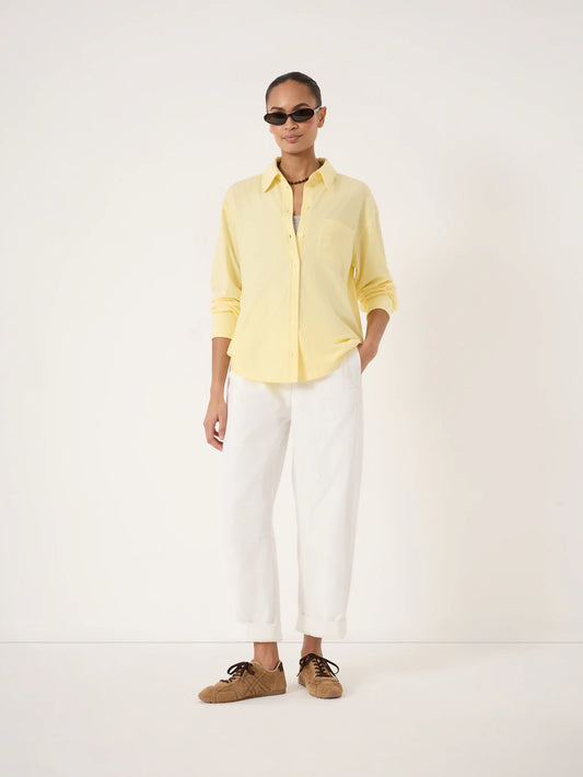 Jersey Slub Shirt - Soft Yellow