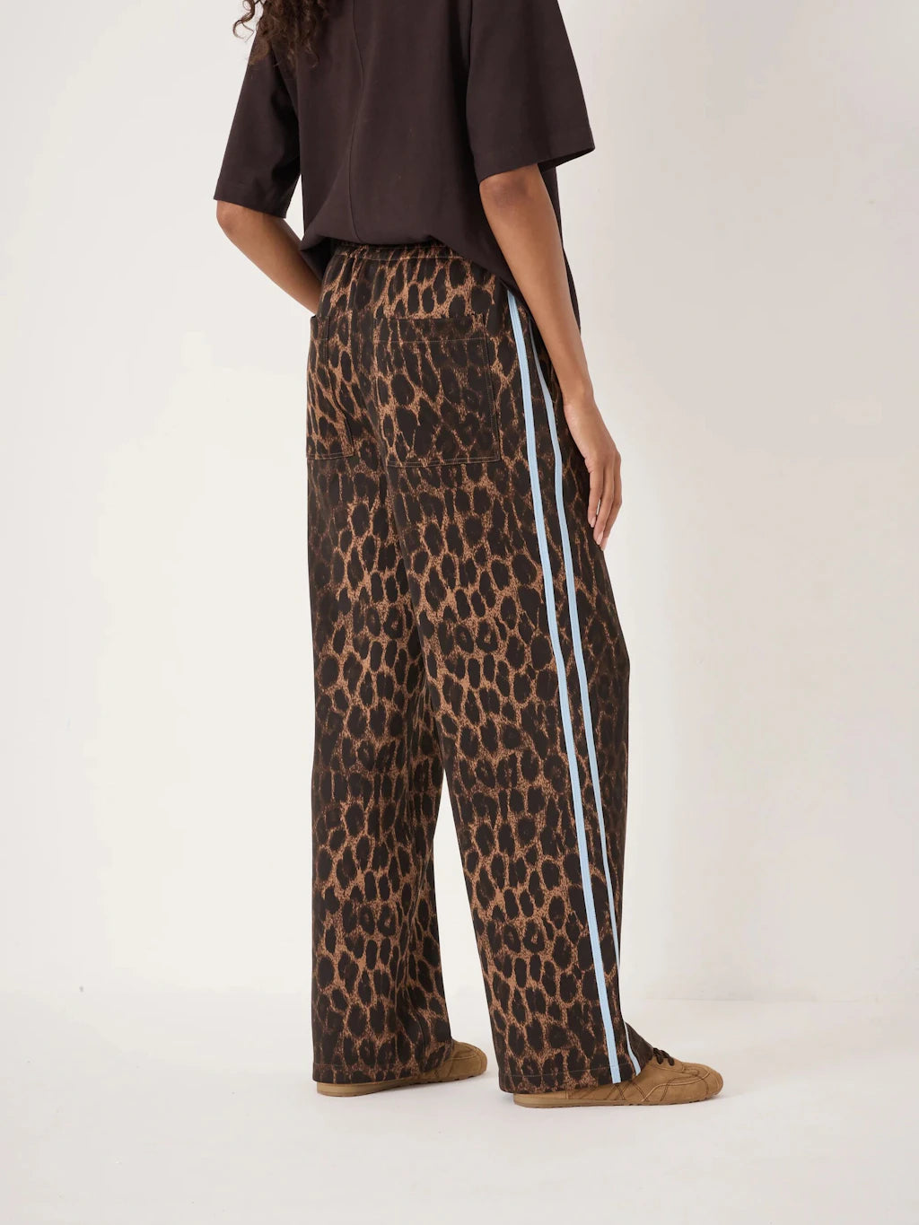 Harrison Animal Print Straight Leg Joggers